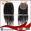 Human Hair Lace Closure Bleached Knots