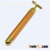 Supply 24K golden beauty bar for slimming face T-beauty bar facial roller massager Skincare Wrinkle 