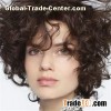 Fabulous Brown Curly 14" Human Hair Wigs
