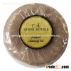 Hotel bath soap with walnut grain &100% nature oil for exfoliator 30g