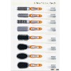 Rubber painting handle- hair brush