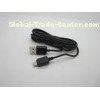 black 2.0M Cell Phone USB Cables USB A Type To Micro USB Connector