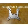 Glass Ball Blasting Ecru Anodized Precision Aluminum Components