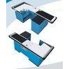 Supermarket Electronic Conveyor Belt Checkout Counter With Sensor