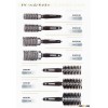PVC handle with pin- hair brush