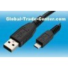 Colorful Cell Phone Data Cable Male to Male for BlackBerry / Audio / Video