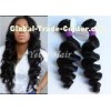 Natural Wave 100 Human Remy Hair Extensions Smooth Thick Peruvian Hair Weave