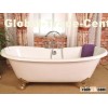 Cast Iron Double Slipper Bathtub