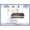 Standard UIC54 Rail Metal Fish Plate For Railway Fastener / Joggled Fish Plate