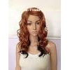 Loose Curly Long Synthetic Wigs Japanese Kanekalon Fiber Wigs