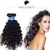 Free Tangle Brazilian Virgin Unprocessed Remy Human Hair Weave For Deep Wave Weft