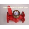 Brass Multi Jet Domestic Water Meter Hot With End Flange / BSP LXSR-50E