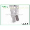 Water Proof White Disposable Overshoe Covers Protective Non Slip