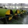 PU Rubber covered Rollers for Mechanical Industry , heavy duty shaft rollers