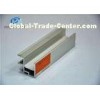 6063-T5 Silver Anodized Aluminium Extrusion Profile For Cabinet Decoration