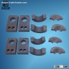 heat treatment furnace, graphite stents, vacuum furnace graphite plate, sintering graphite plate, va