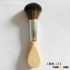 Wood handle synthetic bristles Powder brush