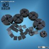 Graphite rotor for aluminum degassing in degassing machine, Chinese graphite, GuangDong graphite