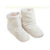 Indoor Flaxseed Heat Cold Pack Spa Coral Fleece Sock For Gift