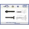 Plain Driving Railroad Spikes Screws For Fasten Sole Plates To Wooden Sleepers