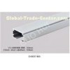 White Powder Coating Extruded Aluminum Enclosures Replacement Vertical Blinds