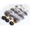 Professional Remy Wet and Wavy Ombre Human Hair Extensions For White Girl