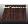 Indoor And Outdoor Imperforate C Shape Aluminium Strip Ceiling With Wood Grain