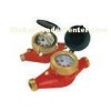 Brass Multi Jet Water Meter / Hot Water Meter With Magnetic drive