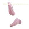 Cotton Outside Girls Moisturizing Gel Socks Pink For Dry Feet