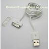USB A Type To Ipod 30Pin Connector high speed cable 1.2m white for iPhone 4S/4/3G/3GS/iPod