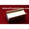 Gold Electrophoresis Extruded Aluminum Profile With 0.6-1.2mm Wall Thickness ISO14001