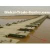 MilitaryFloating Pontoon Bridge , Pedestrian Floating Water Bridge
