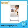 recyclable floor standing poster display frame metal display rack a - boards