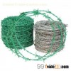 galvanized and pvc coated barbed wire