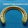 Golden Steel Decorated Horseshoes / Decorated Horse Shoes