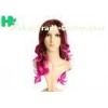 20 Inch Long Synthetic Hair Wigs Kinky Curly Heat Resistant For Women
