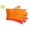 FDA / LFGB impermeable Silicone Kitchenware Heat Resistant Cooking Gloves