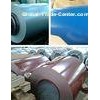 Customize Hot Dip Galvanized Color Coated Steel Coil Film Coverd 0.18mm / 1.6mm