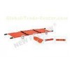 Double folded Popular Patient Transfer Folding Pole Stretcher With Bag