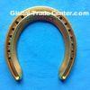SS stainless Steel Horseshoes For Horses , Golden Horseshoe U shaped