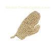 Hemp Sisal Bath Scrubber Bathroom Spa Cleanser Body Scrubbing Mitt