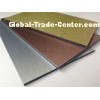 Brushed PE / PVDF Aluminum Composite Panel , 3mm / 4mm / 5 mm Aluminium Sheet