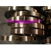 Yellow steel strip in hardened & tempered
