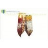 Plastic Side Gusseted Bags For Nuts Packaging , Moisture Proof Reclosable Gusset Pouch