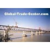 Performance Steel Truss Temporary Pedestrian Bridge with Paint Surface