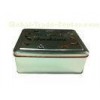 Metal Rectangle Chocolate Tin Box For Food / Cookie Storage