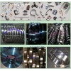 High carbon steel strip in heat treatment