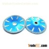 Turbo Rim Curves Cutting Saw Blade For Granite Stone CCBR