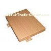Wooden Interior / External Wall Cladding Panels 3mm / 4mm Aluminium Sheet