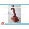 Customized Small MDF Wood Countertop Display Advertising With Wood Hangers